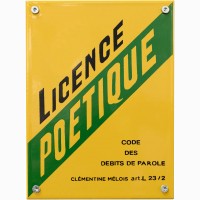 Licence poétique (Poetic Licence), , Clémentine Mélois