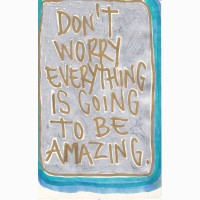 Don't worry everything..., "LostSentences" series, ,  Aurèle