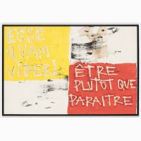 Être plutôt que paraître, "LostSentences" series, ,  Aurèle