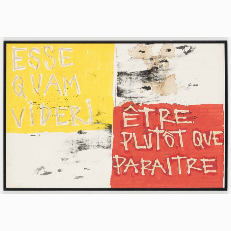 Être plutôt que paraître, "LostSentences" series, ,  Aurèle Être plutôt que paraître, "LostSentences" series, ,  Aurèle