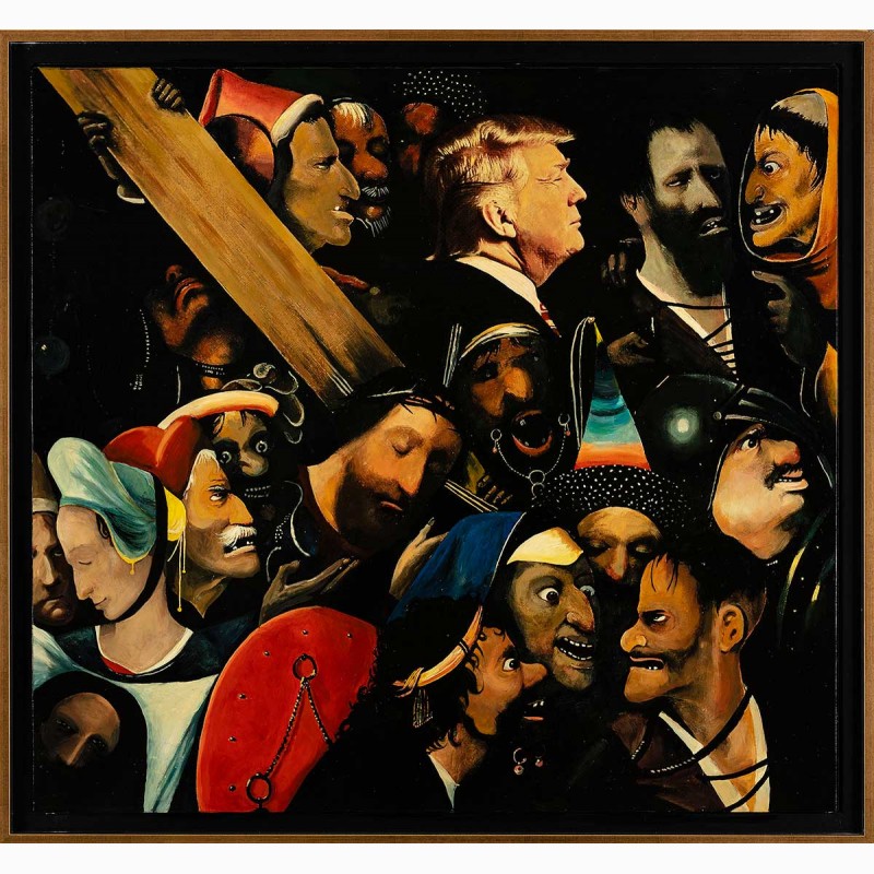 Le portement de croix (after Jérôme Bosch), , Clémentine Mélois Le portement de croix (after Jérôme Bosch), , Clémentine Mélois
