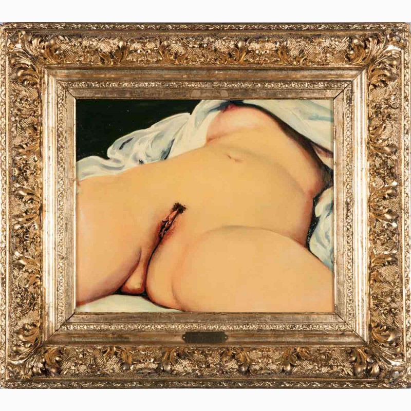 L'Origine du monde (d'après Gustave Courbet), , Clémentine Mélois L'Origine du monde (d'après Gustave Courbet), , Clémentine Mélois